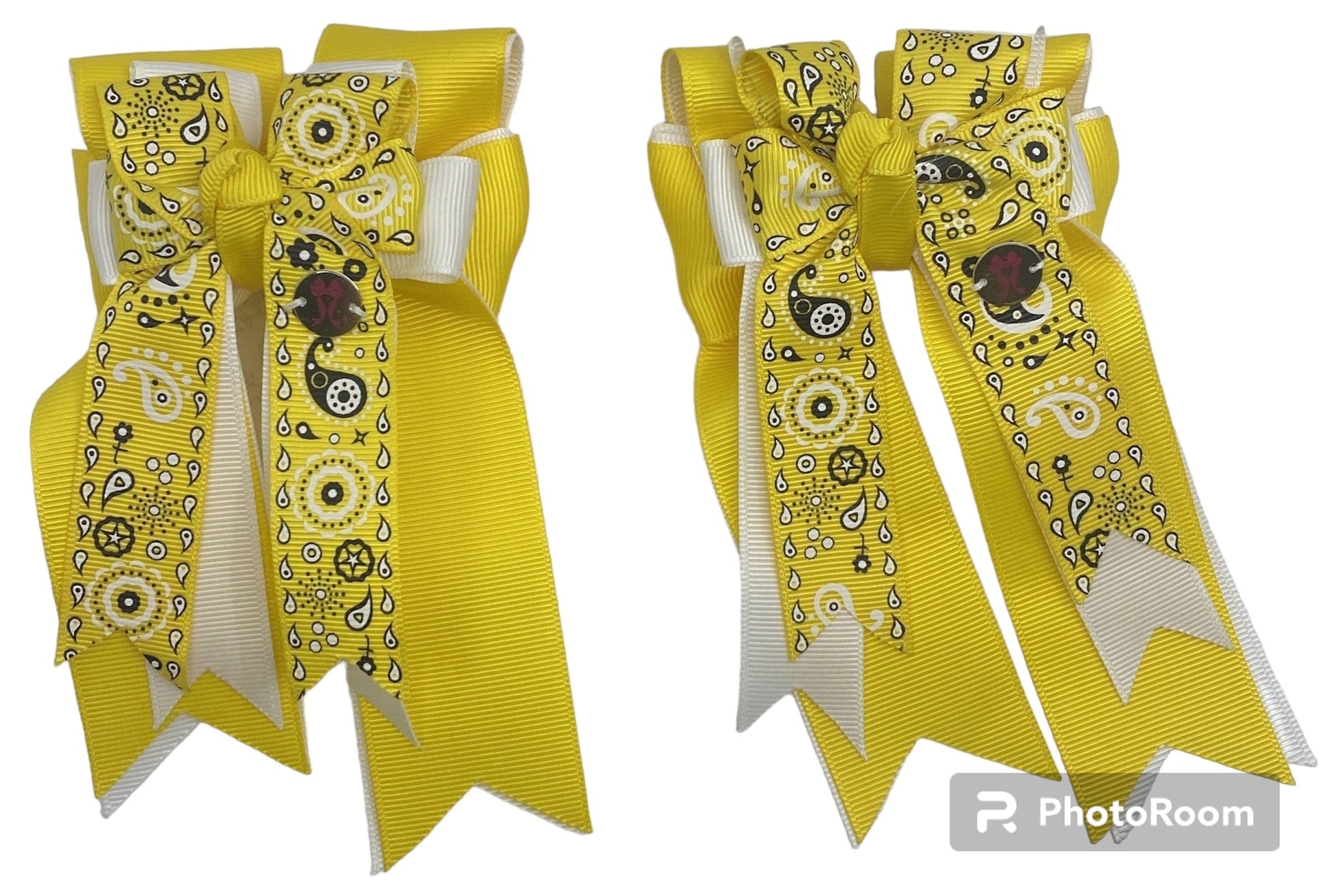 PonyTail Bows 3" Tails PonyTail Bows-  Bandana Bows equestrian team apparel online tack store mobile tack store custom farm apparel custom show stable clothing equestrian lifestyle horse show clothing riding clothes PonyTail Bows | Equestrian Hair Accessories horses equestrian tack store