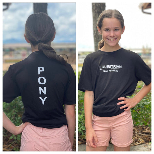 Equestrian Team Apparel Graphic Tees Equestrian Team Apparel- Graphic Tee Youth (Pony) equestrian team apparel online tack store mobile tack store custom farm apparel custom show stable clothing equestrian lifestyle horse show clothing riding clothes Equestrian Team Apparel- Graphic Tee Youth (Pony) horses equestrian tack store