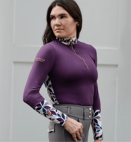 Novella Equestrian Apparel & Accessories XXS Novella Equestrian- The Estrella (Long Sleeve) equestrian team apparel online tack store mobile tack store custom farm apparel custom show stable clothing equestrian lifestyle horse show clothing riding clothes Novella Equestrian- The Estrella (Long Sleeve) horses equestrian tack store