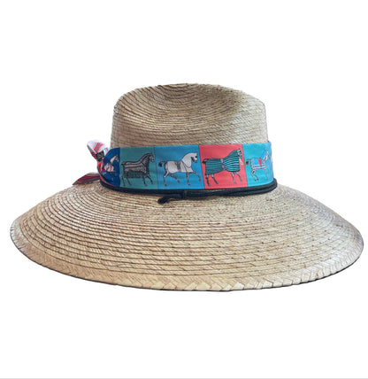 Island Girl Hats Sun Hat Derby Days (Teal/Orange/Blue) Island Girl Hats- Lifeguard Crushable equestrian team apparel online tack store mobile tack store custom farm apparel custom show stable clothing equestrian lifestyle horse show clothing riding clothes Island Girl Hats- Lifeguard Crushable horses equestrian tack store