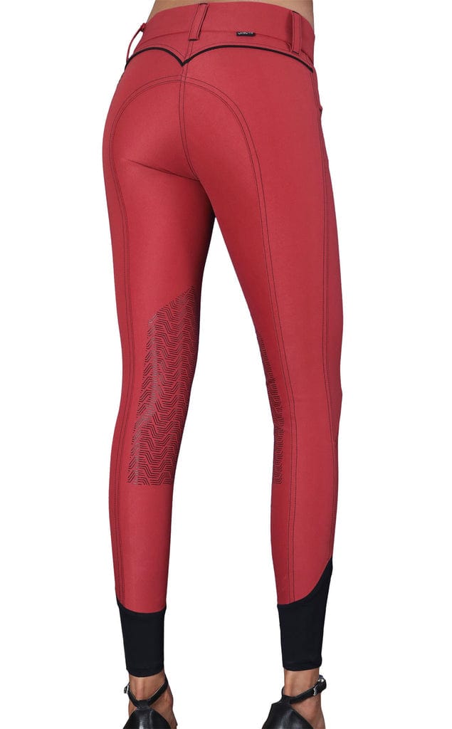 GhoDho Breeches GhoDho- Elara Breeches (Dark Coral) equestrian team apparel online tack store mobile tack store custom farm apparel custom show stable clothing equestrian lifestyle horse show clothing riding clothes horses equestrian tack store