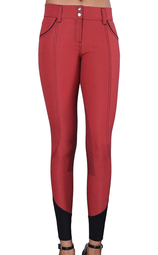 GhoDho Breeches GhoDho- Elara Breeches (Dark Coral) equestrian team apparel online tack store mobile tack store custom farm apparel custom show stable clothing equestrian lifestyle horse show clothing riding clothes horses equestrian tack store