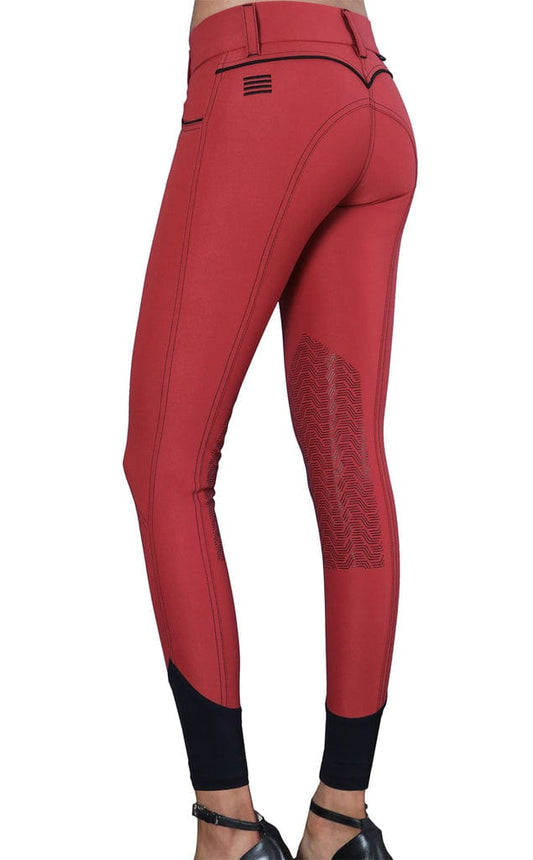 GhoDho Breeches 22 GhoDho- Elara Breeches (Dark Coral) equestrian team apparel online tack store mobile tack store custom farm apparel custom show stable clothing equestrian lifestyle horse show clothing riding clothes horses equestrian tack store