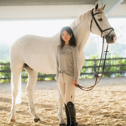 TKEQ Women's Casual Shirt TKEQ- Crest Tech Shirt equestrian team apparel online tack store mobile tack store custom farm apparel custom show stable clothing equestrian lifestyle horse show clothing riding clothes horses equestrian tack store