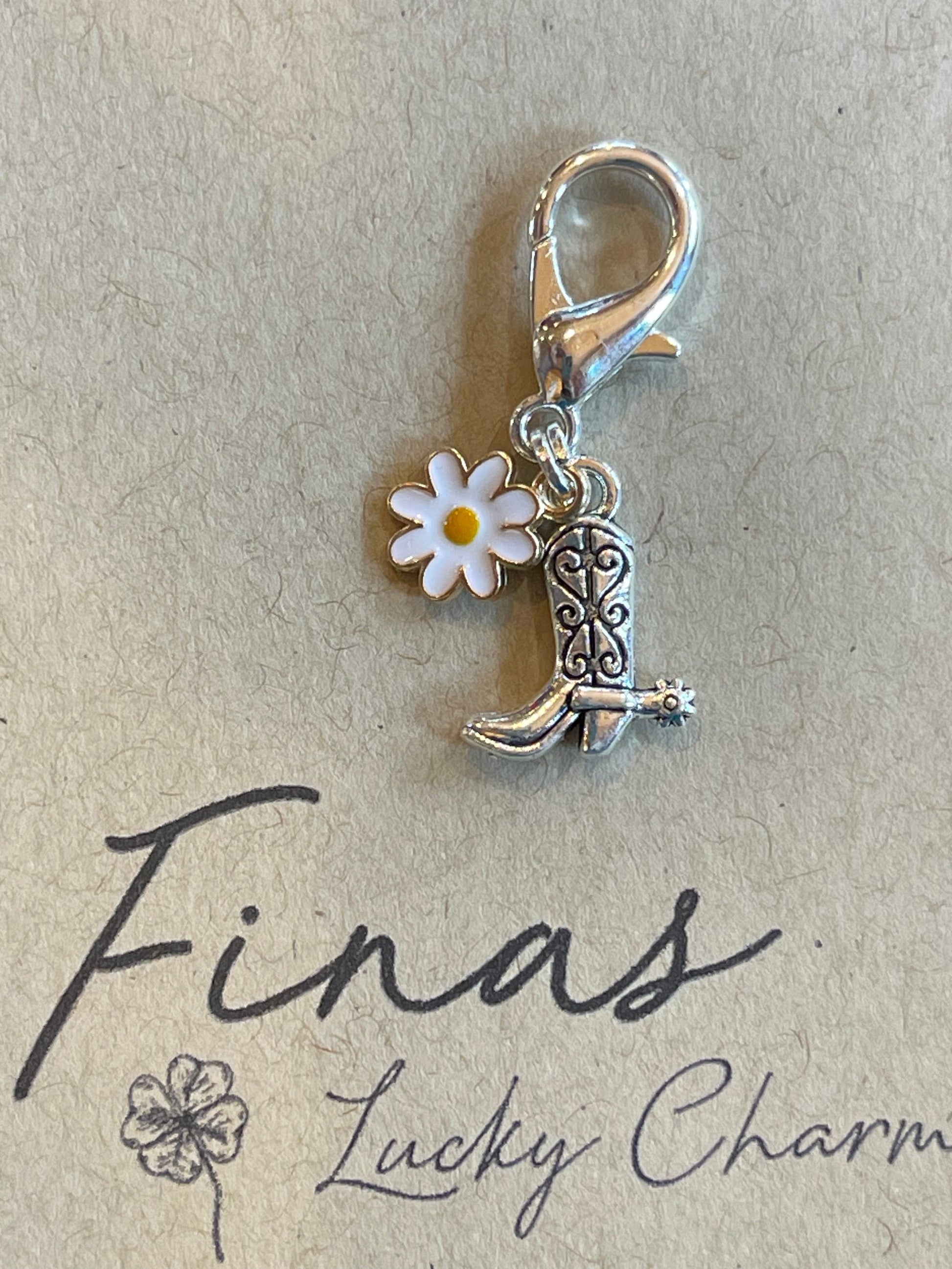 Fina's Lucky Charm charm Fina's Lucky Charm equestrian team apparel online tack store mobile tack store custom farm apparel custom show stable clothing equestrian lifestyle horse show clothing riding clothes horses equestrian tack store