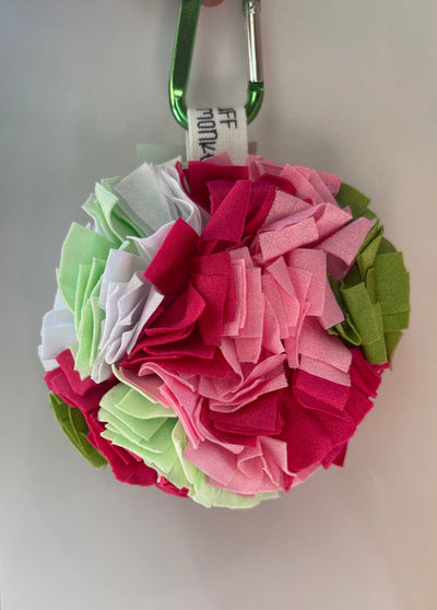 Fluff Monkey Accessory Multi Pinks/Greens Fluff Monkey- Large equestrian team apparel online tack store mobile tack store custom farm apparel custom show stable clothing equestrian lifestyle horse show clothing riding clothes horses equestrian tack store