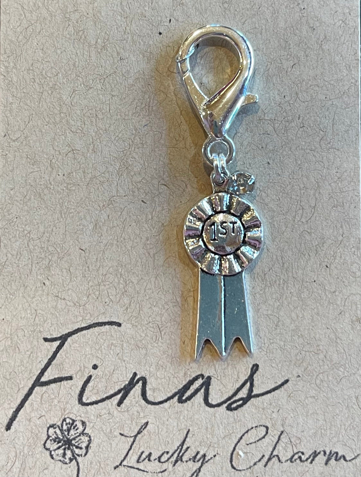 Fina's Lucky Charm charm Fina's Lucky Charm equestrian team apparel online tack store mobile tack store custom farm apparel custom show stable clothing equestrian lifestyle horse show clothing riding clothes horses equestrian tack store