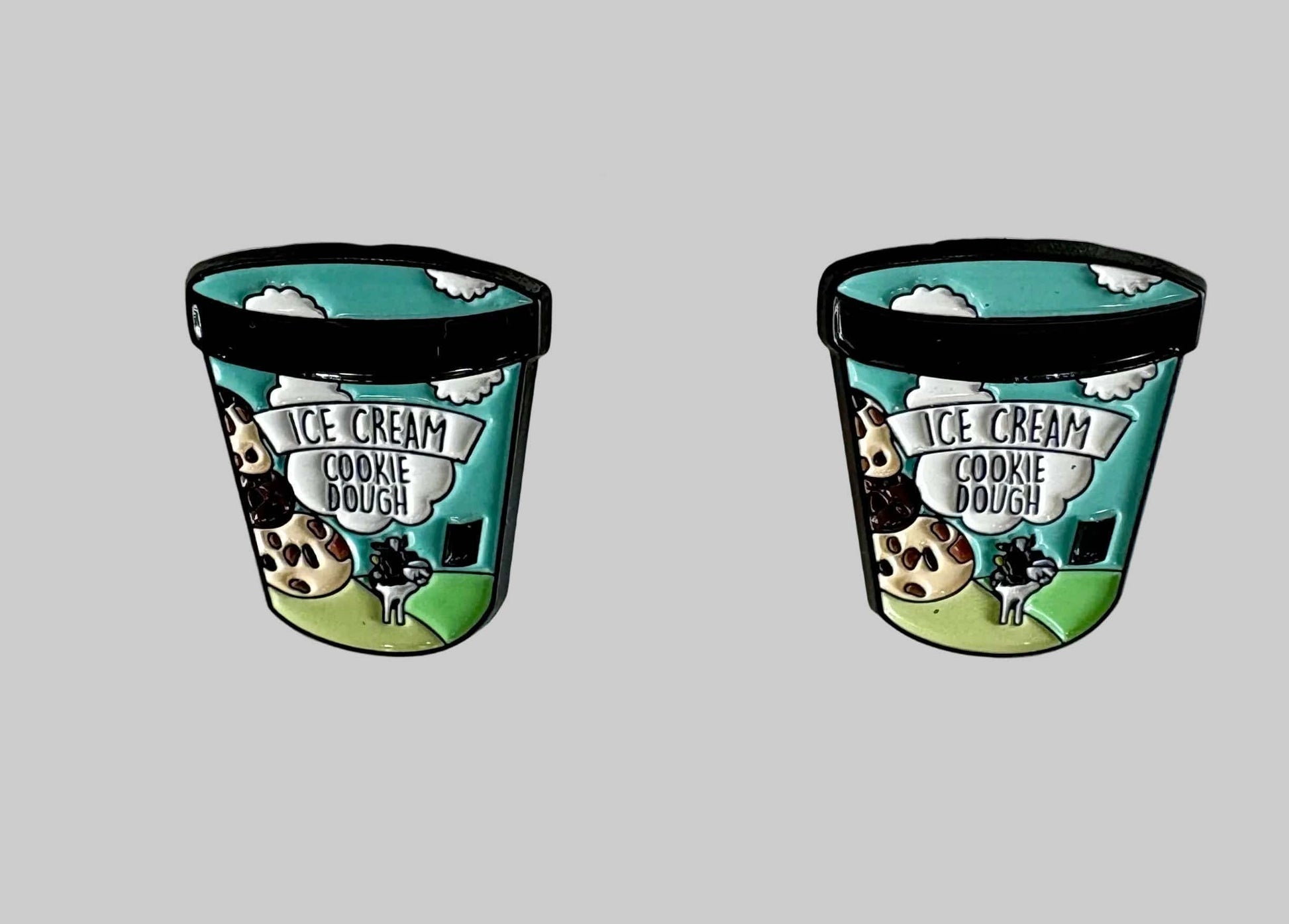 Long Spot Pins Ice Cream (Pint) Long Spot Pins- Number Pins equestrian team apparel online tack store mobile tack store custom farm apparel custom show stable clothing equestrian lifestyle horse show clothing riding clothes Long Spot Pins- Number Pins horses equestrian tack store