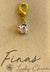 Fina's Lucky Charm charm Ladybug w/Jewel (Pink) Fina's Lucky Charm equestrian team apparel online tack store mobile tack store custom farm apparel custom show stable clothing equestrian lifestyle horse show clothing riding clothes horses equestrian tack store