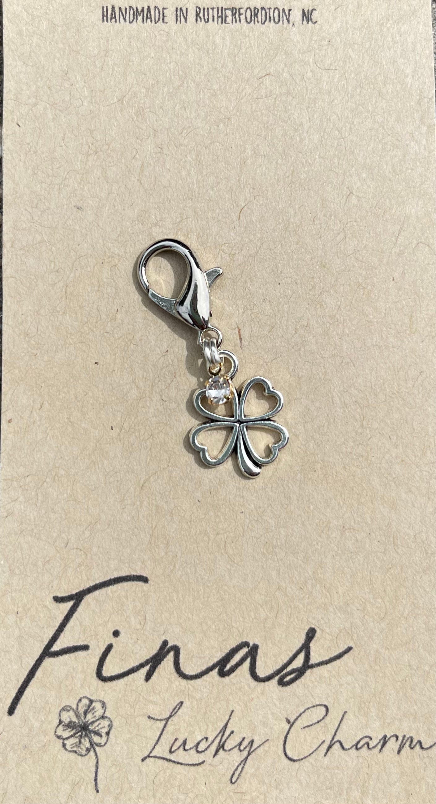 Fina's Lucky Charm charm Fina's Lucky Charm equestrian team apparel online tack store mobile tack store custom farm apparel custom show stable clothing equestrian lifestyle horse show clothing riding clothes horses equestrian tack store