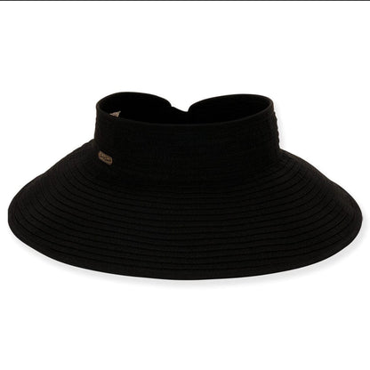 Island Girl Hats Black Island Girl Hats- Visor Rollup equestrian team apparel online tack store mobile tack store custom farm apparel custom show stable clothing equestrian lifestyle horse show clothing riding clothes horses equestrian tack store