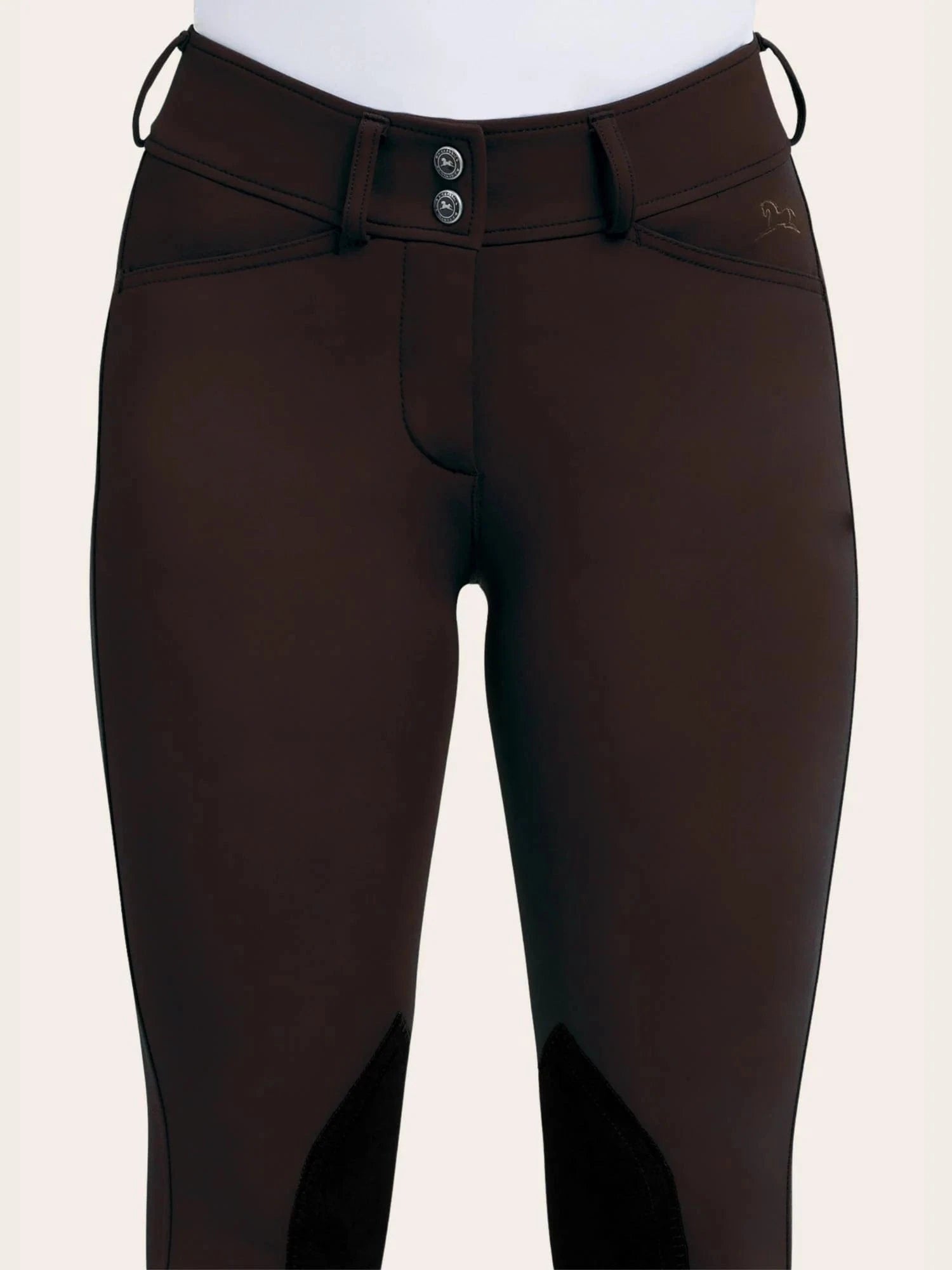 RJ Classics Breeches 22 / Chocolate Plum RJ Classics- Gracie Knee Patch Breeches equestrian team apparel online tack store mobile tack store custom farm apparel custom show stable clothing equestrian lifestyle horse show clothing riding clothes RJ Classics- Gracie Knee Patch Breeches horses equestrian tack store