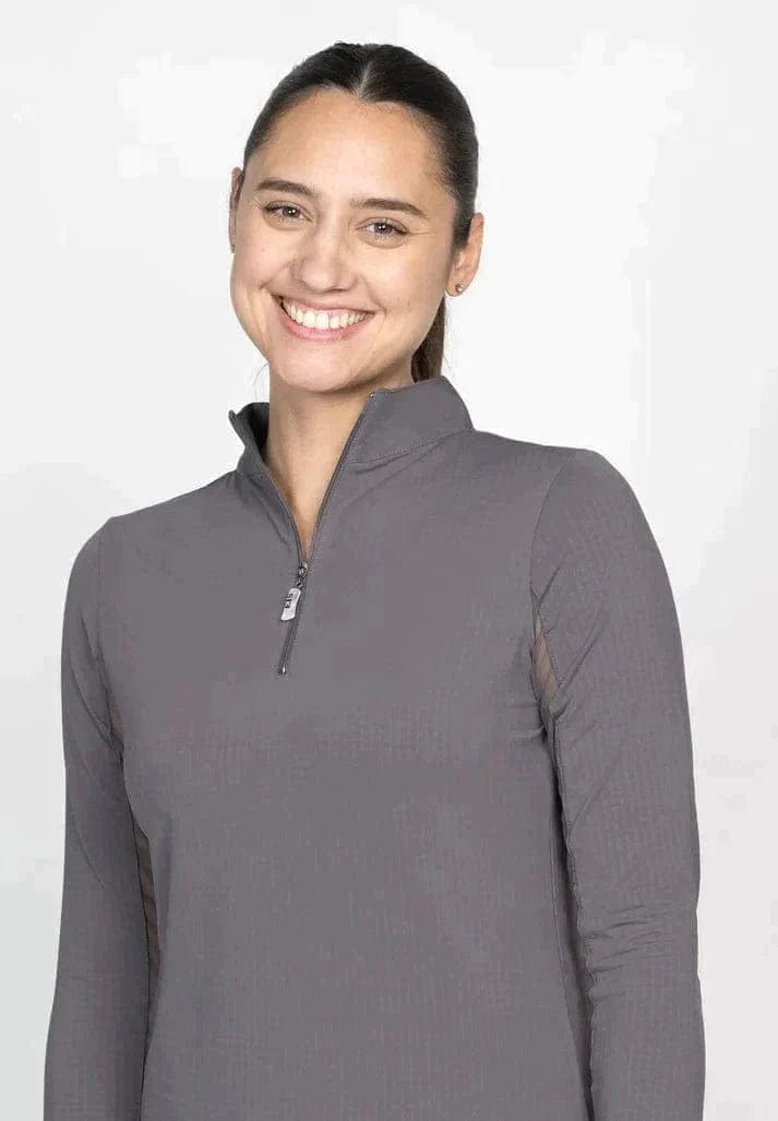 EIS Schooling Shirt Grey EIS- Sunshirts (XL) equestrian team apparel online tack store mobile tack store custom farm apparel custom show stable clothing equestrian lifestyle horse show clothing riding clothes EIS- Sunshirts (XL) horses equestrian tack store