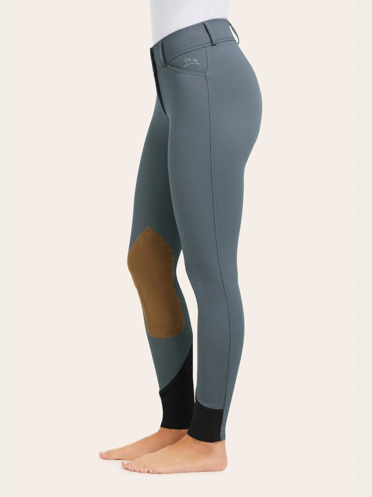 RJ Classics Breeches 22 / Blue Slate RJ Classics- Gracie Knee Patch Breeches equestrian team apparel online tack store mobile tack store custom farm apparel custom show stable clothing equestrian lifestyle horse show clothing riding clothes RJ Classics- Gracie Knee Patch Breeches horses equestrian tack store