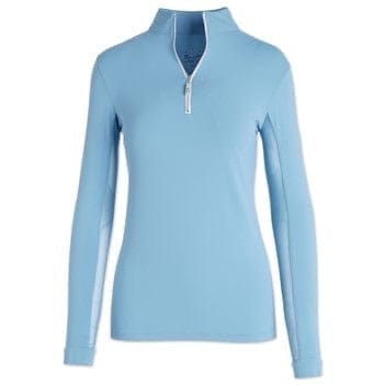 Tailored Sportsman Sun Shirt Surfer blue/silver Tailored Sportsman- Sun Shirt Long Sleeve Large equestrian team apparel online tack store mobile tack store custom farm apparel custom show stable clothing equestrian lifestyle horse show clothing riding clothes horses equestrian tack store