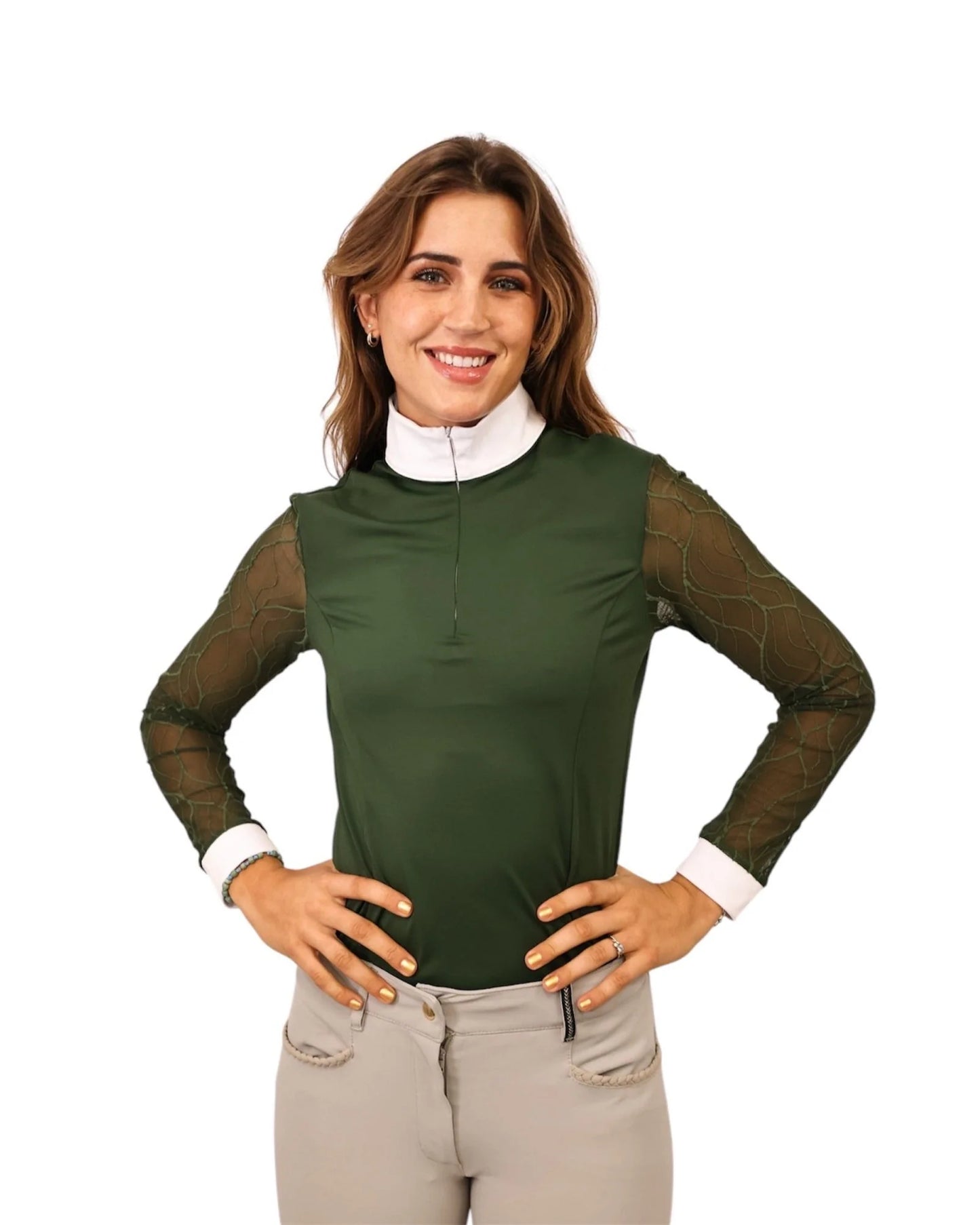 Equisite Elements of Style Women's Shirt XS / Forest Equisite Elements- Ophelia Shirt equestrian team apparel online tack store mobile tack store custom farm apparel custom show stable clothing equestrian lifestyle horse show clothing riding clothes Equisite Elements- Ophelia Shirt horses equestrian tack store