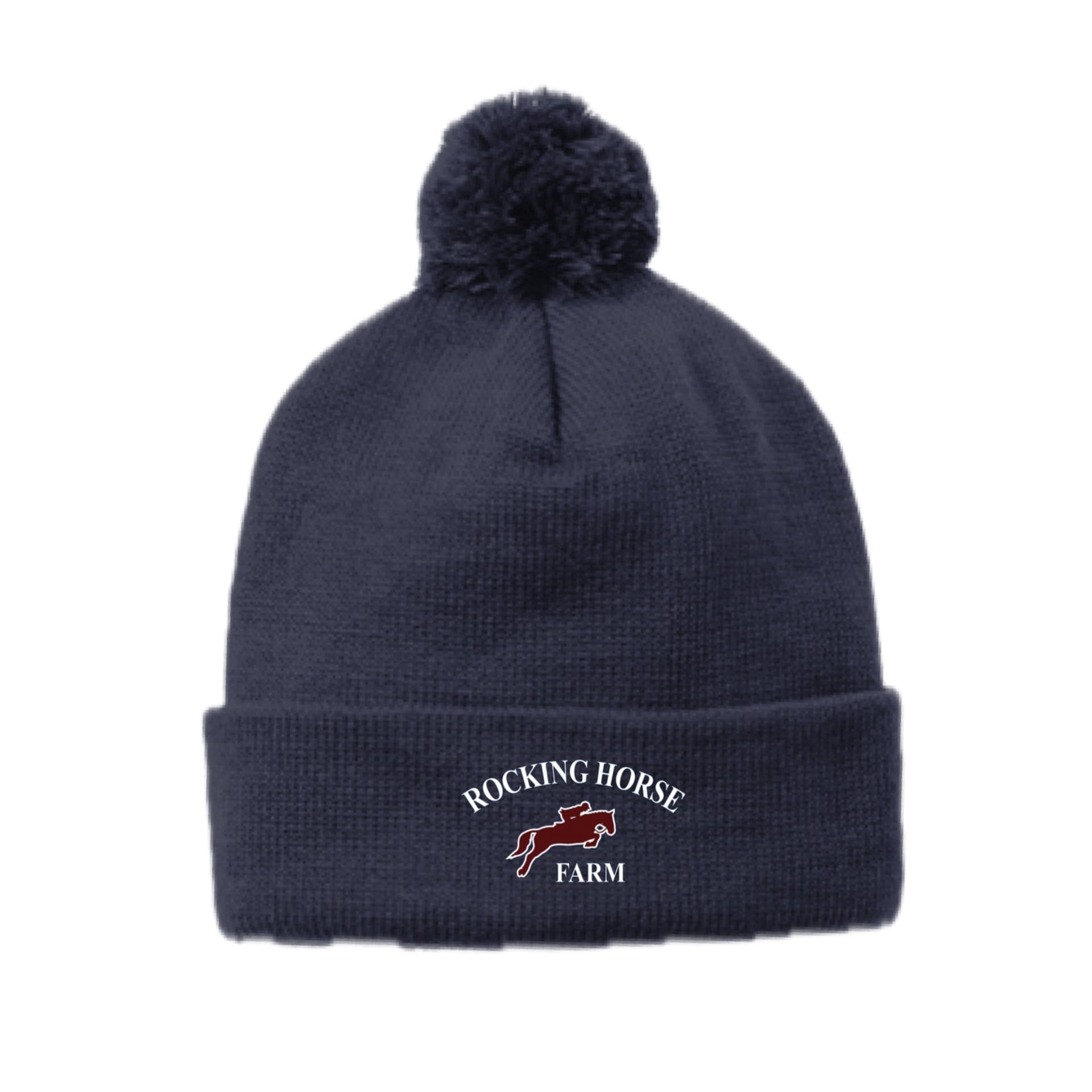 Equestrian Team Apparel Pom Pom Rocking Horse Farm - Beanies equestrian team apparel online tack store mobile tack store custom farm apparel custom show stable clothing equestrian lifestyle horse show clothing riding clothes Rocking Horse Farm - Beanies horses equestrian tack store