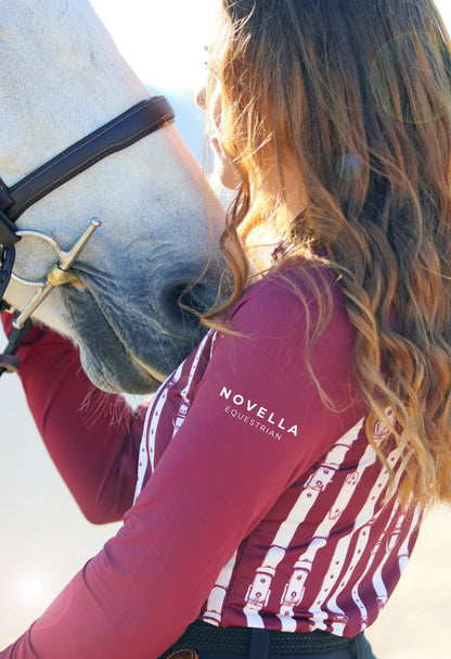 Novella Equestrian Apparel & Accessories Novella Equestrian- The Luna equestrian team apparel online tack store mobile tack store custom farm apparel custom show stable clothing equestrian lifestyle horse show clothing riding clothes horses equestrian tack store