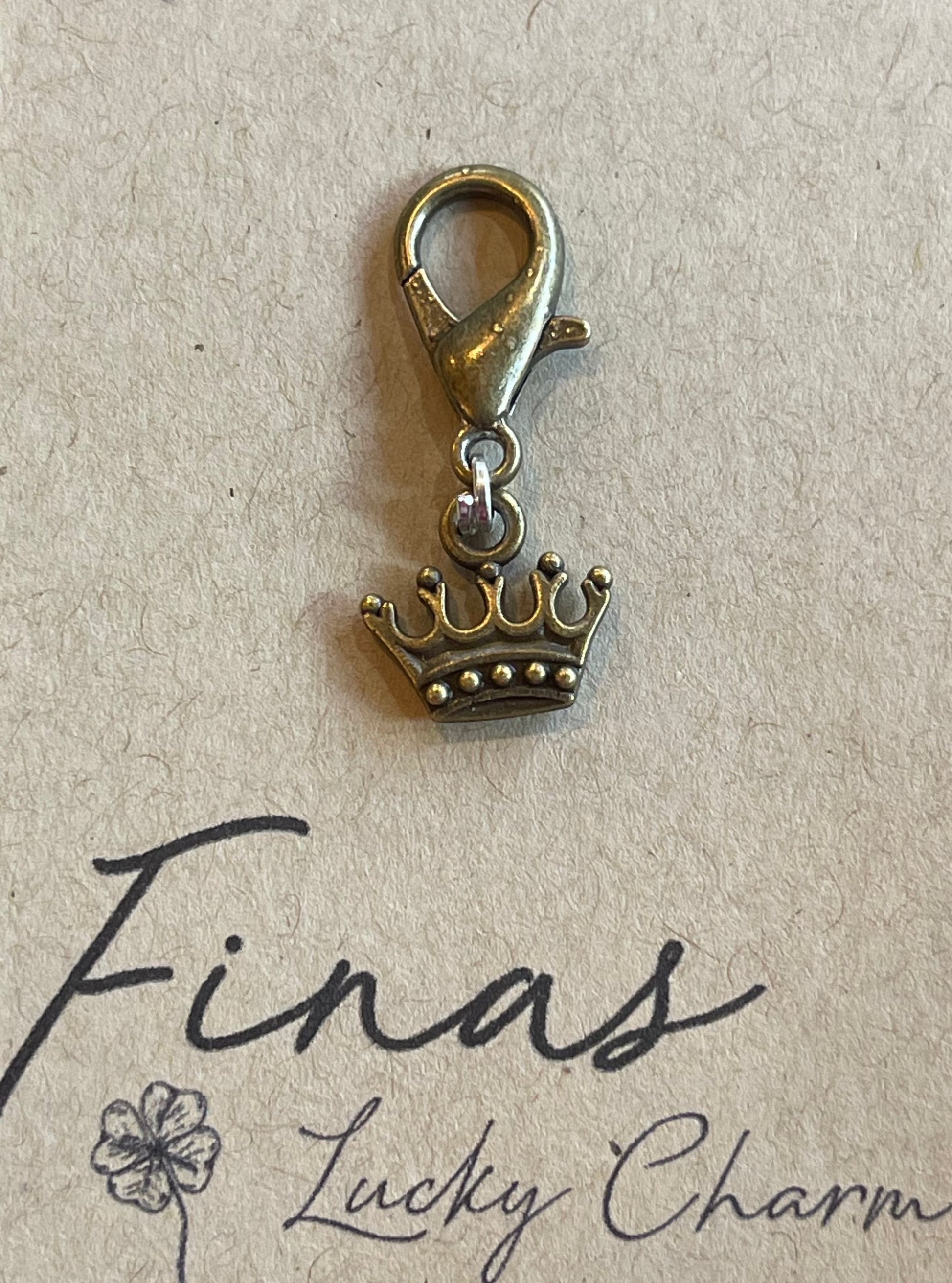 Fina's Lucky Charm charm Fina's Lucky Charm equestrian team apparel online tack store mobile tack store custom farm apparel custom show stable clothing equestrian lifestyle horse show clothing riding clothes horses equestrian tack store