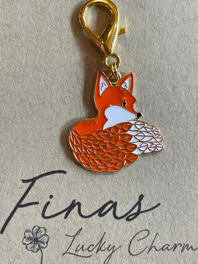 Fina's Lucky Charm charm Fox Fina's Lucky Charm equestrian team apparel online tack store mobile tack store custom farm apparel custom show stable clothing equestrian lifestyle horse show clothing riding clothes horses equestrian tack store