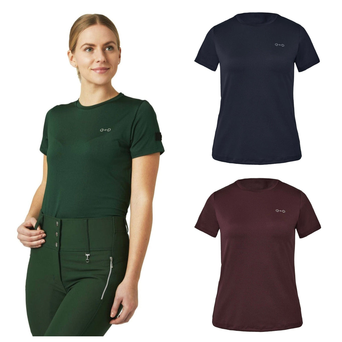 Horze Women's Casual Shirt Horze- Summer Tee Shirt Tabitha equestrian team apparel online tack store mobile tack store custom farm apparel custom show stable clothing equestrian lifestyle horse show clothing riding clothes horses equestrian tack store