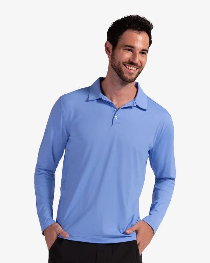 BloqUV Sunshirt BloqUV- Polo Collar Shirt  (Mens) equestrian team apparel online tack store mobile tack store custom farm apparel custom show stable clothing equestrian lifestyle horse show clothing riding clothes horses equestrian tack store