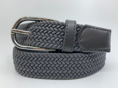 Rather Lucky Belts Dark grey Rather Lucky- Braided Belt XS Youth equestrian team apparel online tack store mobile tack store custom farm apparel custom show stable clothing equestrian lifestyle horse show clothing riding clothes horses equestrian tack store