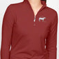 Equestrian Team Apparel XS / Cabernet Grey Horse Farm - Ladies Sun Shirts equestrian team apparel online tack store mobile tack store custom farm apparel custom show stable clothing equestrian lifestyle horse show clothing riding clothes Grey Horse Farm - Ladies Sun Shirts horses equestrian tack store