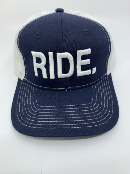 Equestrian Team Apparel Custom Team Hats Trucker Cap-RIDE. equestrian team apparel online tack store mobile tack store custom farm apparel custom show stable clothing equestrian lifestyle horse show clothing riding clothes horses equestrian tack store