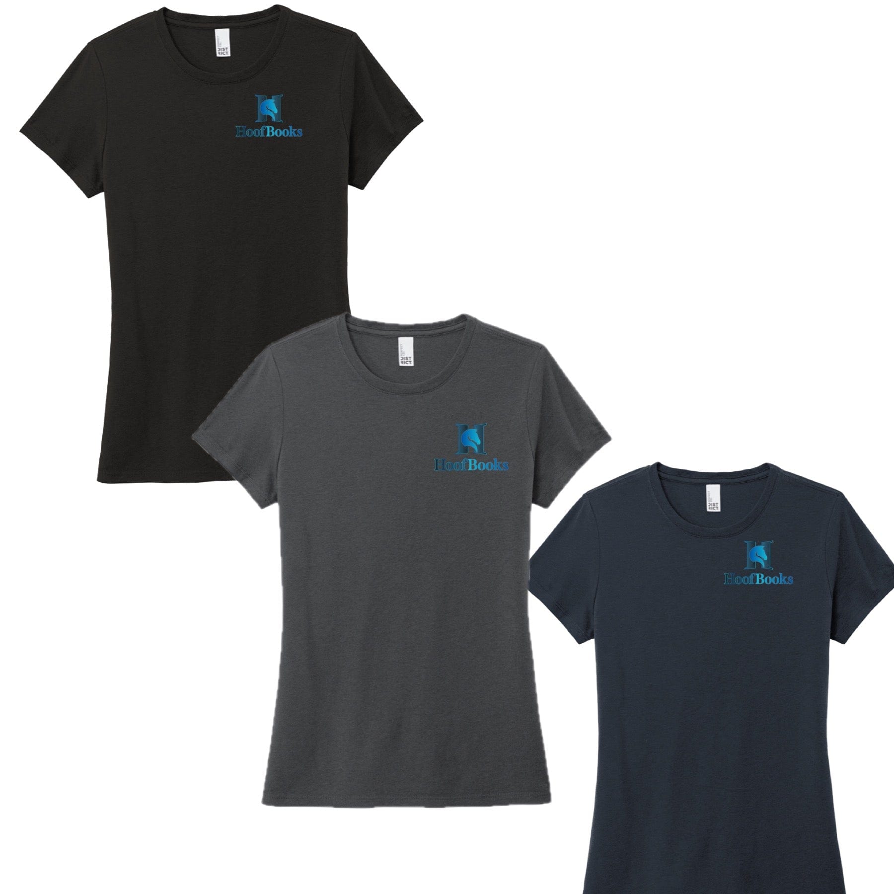 Equestrian Team Apparel HoofBooks- Tee Shirt equestrian team apparel online tack store mobile tack store custom farm apparel custom show stable clothing equestrian lifestyle horse show clothing riding clothes horses equestrian tack store