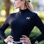 Equestrian Team Apparel XXS Gray Horse Farm - Alesia Perforated Shirt equestrian team apparel online tack store mobile tack store custom farm apparel custom show stable clothing equestrian lifestyle horse show clothing riding clothes Gray Horse Farm - Alesia Perforated Shirt horses equestrian tack store