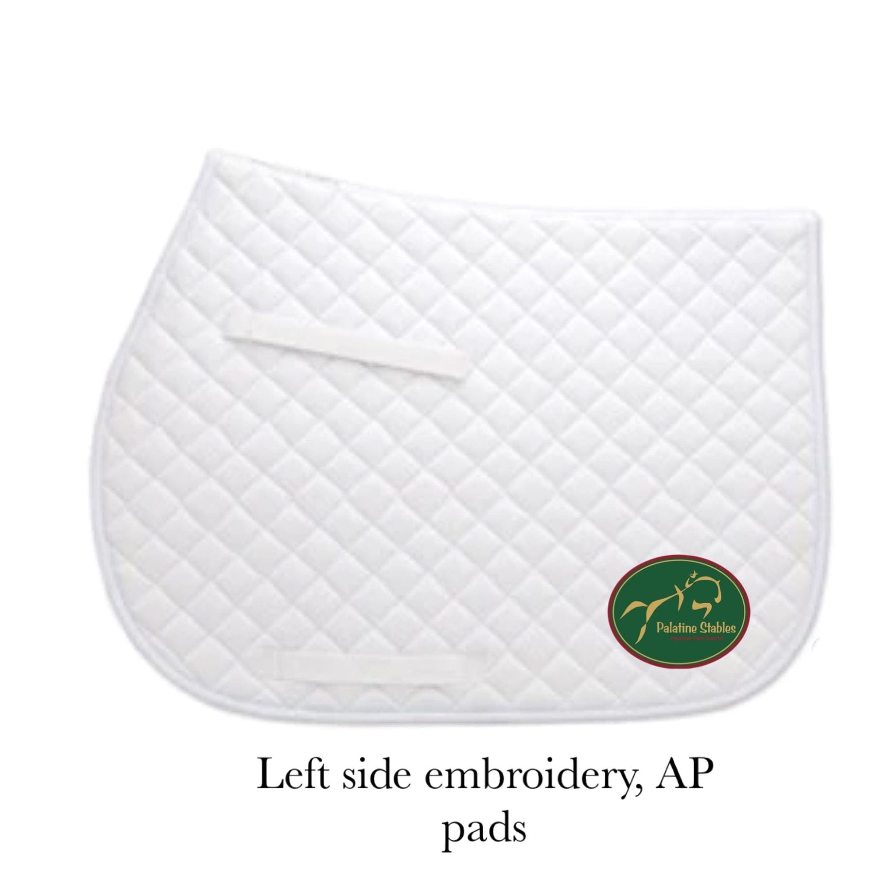 Equestrian Team Apparel Palatine Stables Saddle Pad equestrian team apparel online tack store mobile tack store custom farm apparel custom show stable clothing equestrian lifestyle horse show clothing riding clothes horses equestrian tack store