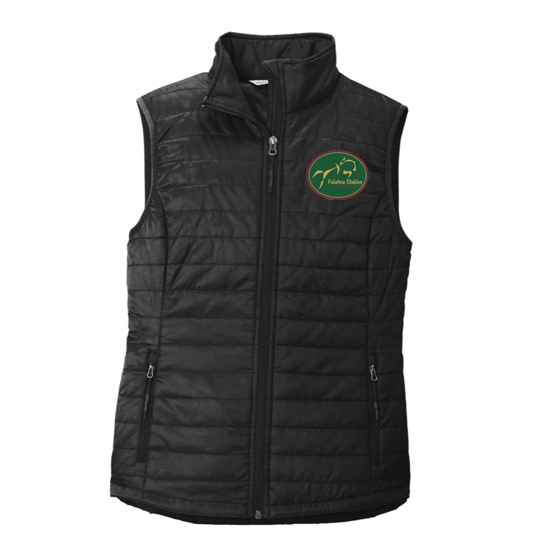Equestrian Team Apparel Palatine Stables Puffy Vest equestrian team apparel online tack store mobile tack store custom farm apparel custom show stable clothing equestrian lifestyle horse show clothing riding clothes horses equestrian tack store