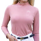 Equestrian Team Apparel XXS / Bellini Pink Bradley Equestrian Team- Alesia Perforated Shirt equestrian team apparel online tack store mobile tack store custom farm apparel custom show stable clothing equestrian lifestyle horse show clothing riding clothes Bradley Equestrian Team- Alesia Perforated Shirt horses equestrian tack store