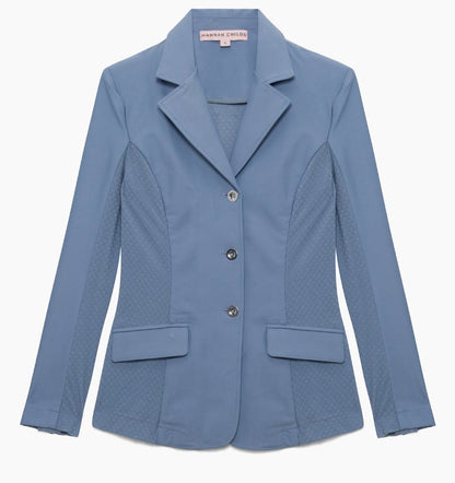 Hannah Childs French Blue / XXS Hannah Childs- Classica Show Coat (Mesh) equestrian team apparel online tack store mobile tack store custom farm apparel custom show stable clothing equestrian lifestyle horse show clothing riding clothes Hannah Childs- Classica Show Coat (Mesh) horses equestrian tack store
