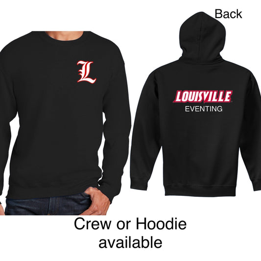 Equestrian Team Apparel Louisville Equestrian Team- Eventing Hoodie & Sweatshirt equestrian team apparel online tack store mobile tack store custom farm apparel custom show stable clothing equestrian lifestyle horse show clothing riding clothes horses equestrian tack store