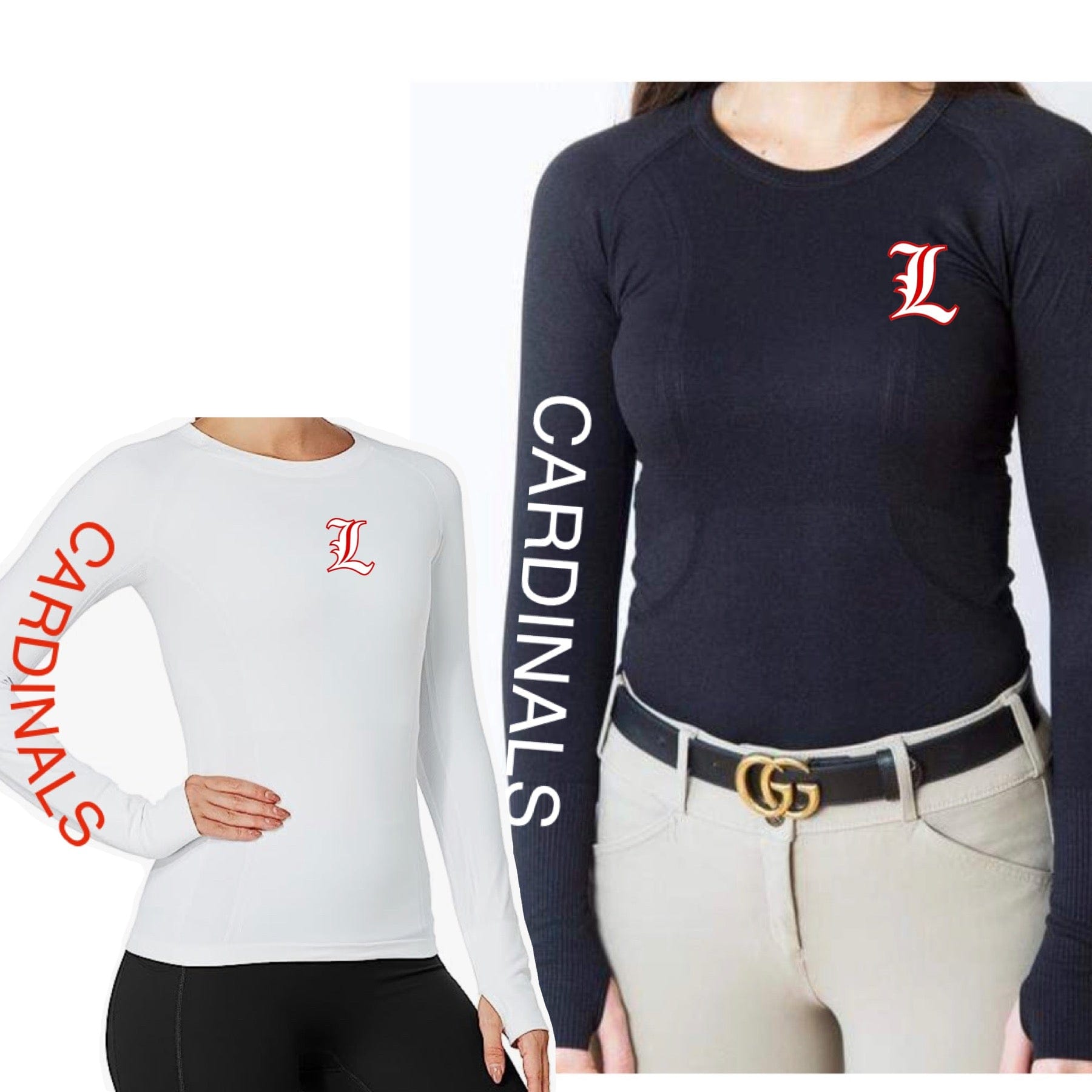 Equestrian Team Apparel Louisville Equestrian Team- Eventing Seamless Tech Shirt equestrian team apparel online tack store mobile tack store custom farm apparel custom show stable clothing equestrian lifestyle horse show clothing riding clothes horses equestrian tack store