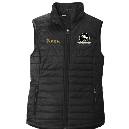 Equestrian Team Apparel Team Grenoble - Puffy Vest equestrian team apparel online tack store mobile tack store custom farm apparel custom show stable clothing equestrian lifestyle horse show clothing riding clothes Team Grenoble - Puffy Vest horses equestrian tack store