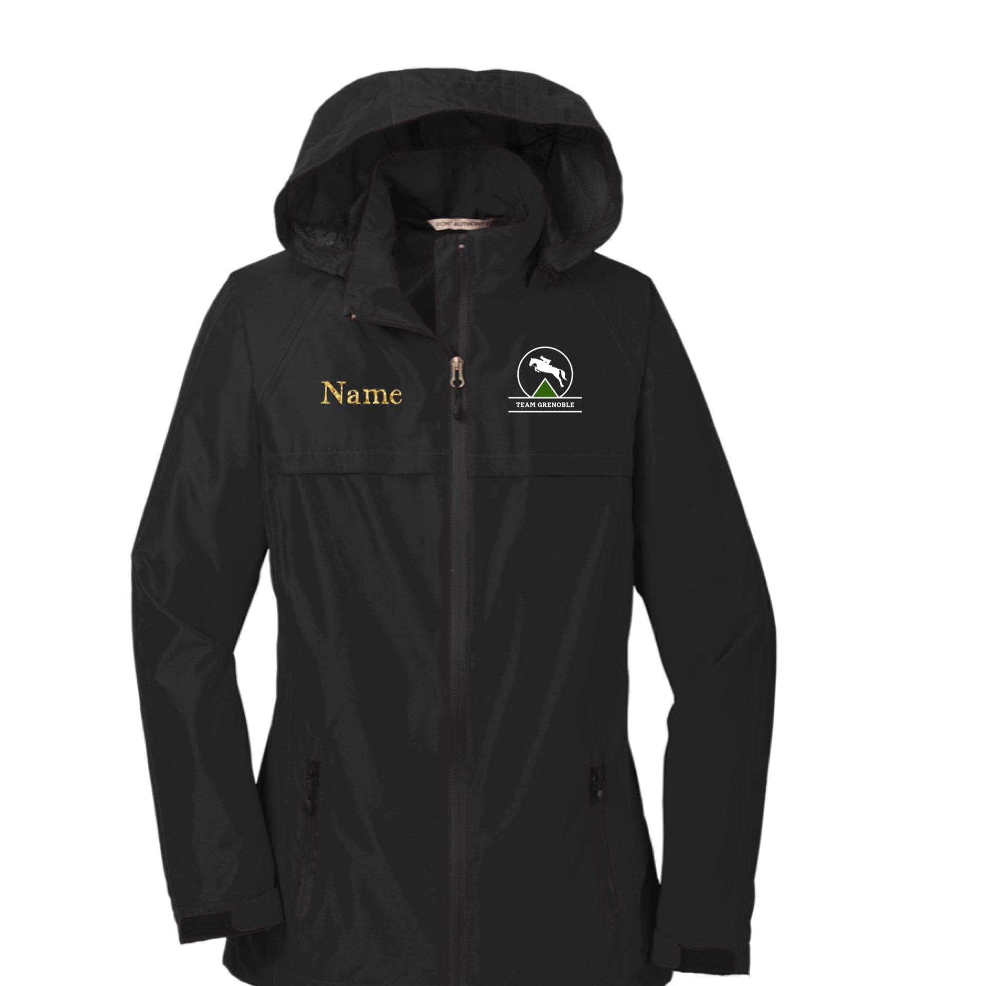 Equestrian Team Apparel Team Grenoble - Raincoat equestrian team apparel online tack store mobile tack store custom farm apparel custom show stable clothing equestrian lifestyle horse show clothing riding clothes Team Grenoble - Raincoat horses equestrian tack store