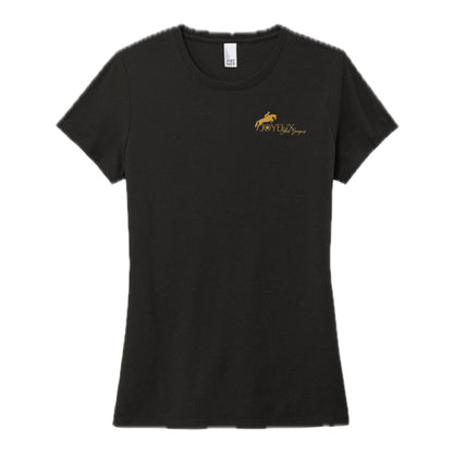 Equestrian Team Apparel Joyeux Show Stables- Ladies Tee Shirts equestrian team apparel online tack store mobile tack store custom farm apparel custom show stable clothing equestrian lifestyle horse show clothing riding clothes Joyeux Show Stables- Ladies Tee Shirts horses equestrian tack store