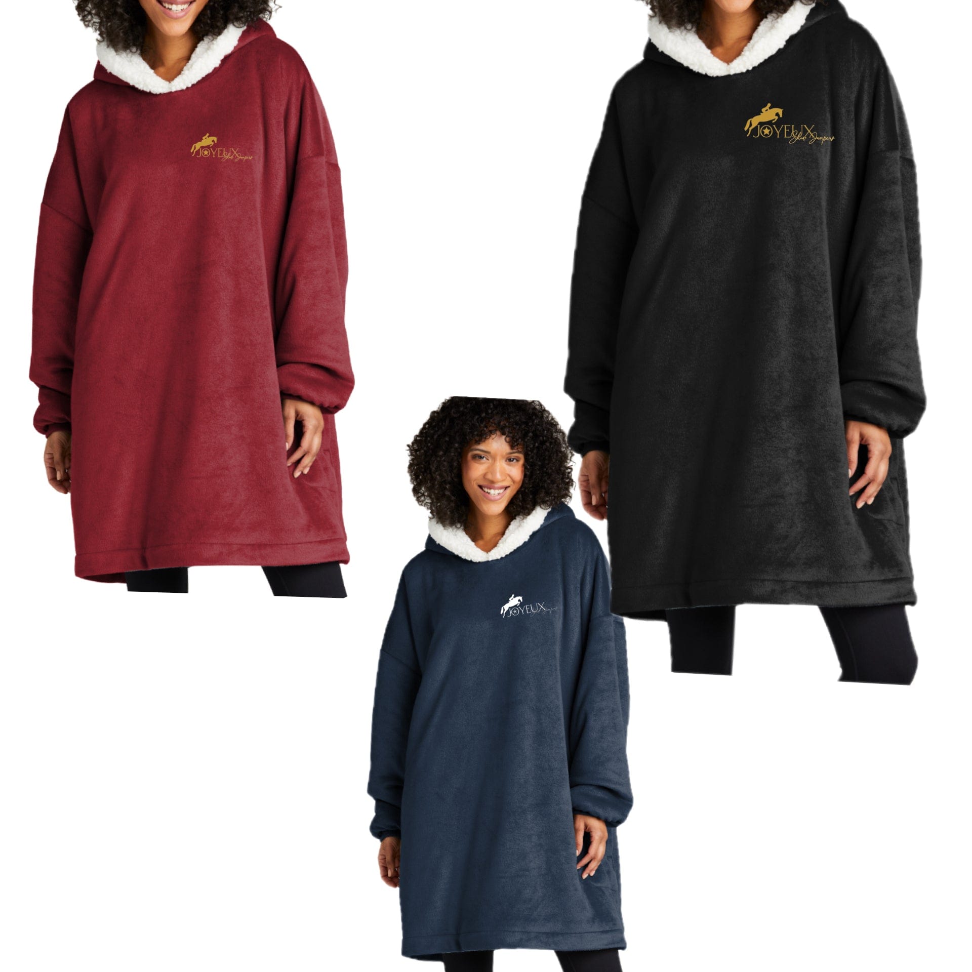 Equestrian Team Apparel Joyeux Show Stables- Wearable Blanket equestrian team apparel online tack store mobile tack store custom farm apparel custom show stable clothing equestrian lifestyle horse show clothing riding clothes Joyeux Show Stables- Wearable Blanket horses equestrian tack store
