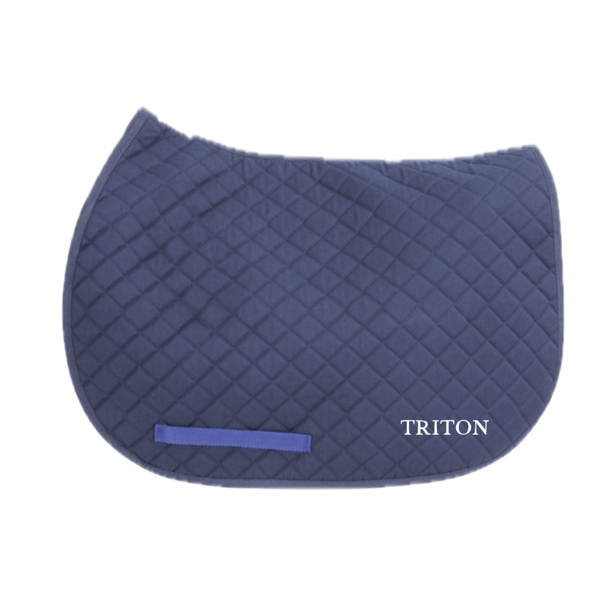 Equestrian Team Apparel Navy Triton - Saddle Pad equestrian team apparel online tack store mobile tack store custom farm apparel custom show stable clothing equestrian lifestyle horse show clothing riding clothes Triton - Saddle Pad horses equestrian tack store