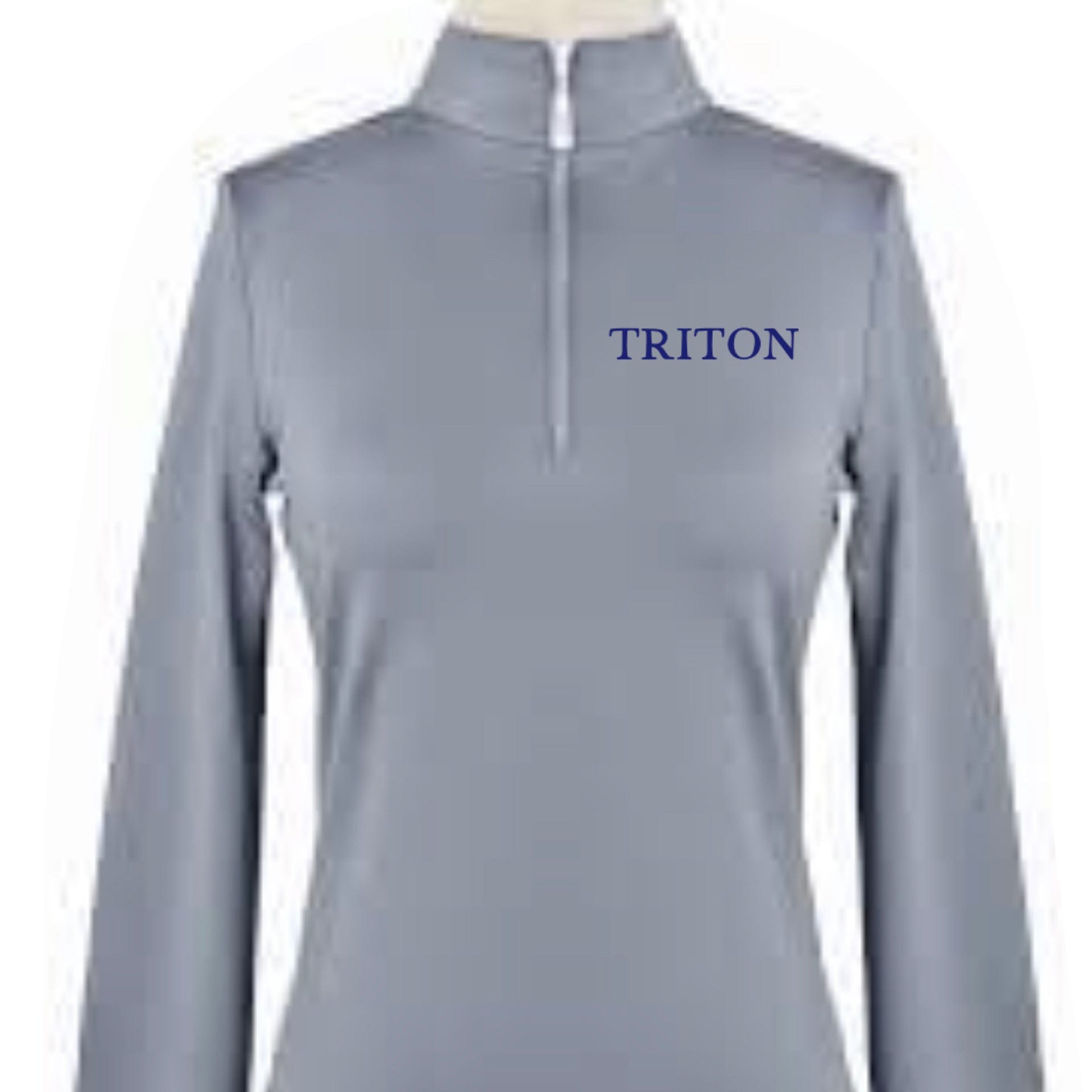 Equestrian Team Apparel Grey / YS Triton - Ladies and Youth Sun Shirts equestrian team apparel online tack store mobile tack store custom farm apparel custom show stable clothing equestrian lifestyle horse show clothing riding clothes Triton - Ladies and Youth Sun Shirts horses equestrian tack store