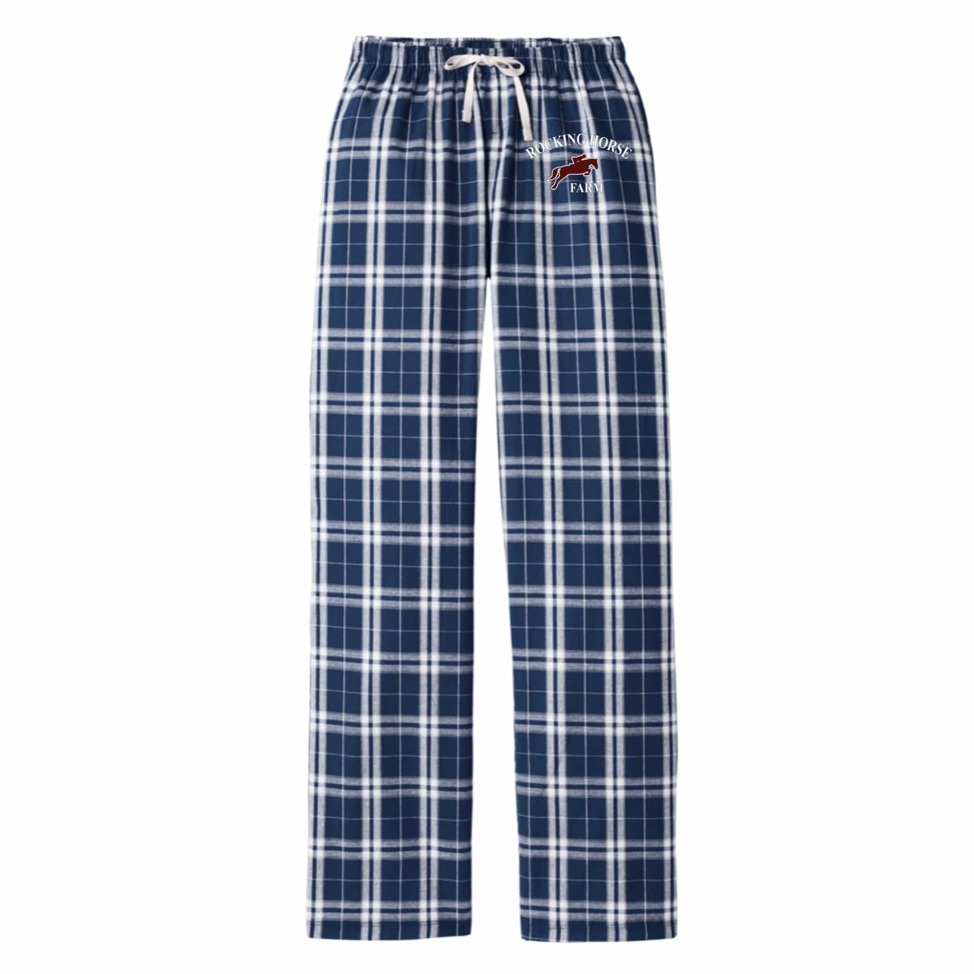 Equestrian Team Apparel Rocking Horse Farm - Flannel Pants equestrian team apparel online tack store mobile tack store custom farm apparel custom show stable clothing equestrian lifestyle horse show clothing riding clothes Rocking Horse Farm - Flannel Pants horses equestrian tack store