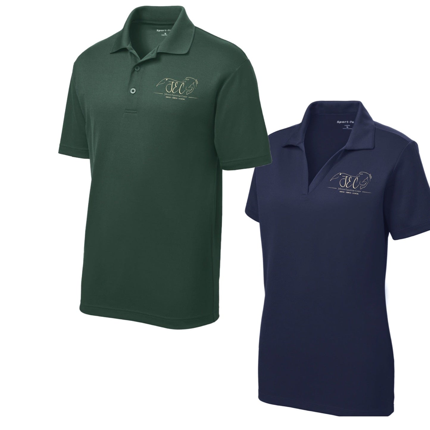 Equestrian Team Apparel Johnson Equestrian Center Polo Shirt equestrian team apparel online tack store mobile tack store custom farm apparel custom show stable clothing equestrian lifestyle horse show clothing riding clothes horses equestrian tack store