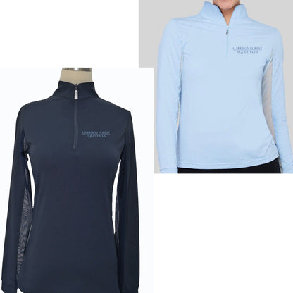 Equestrian Team Apparel Garrison Forest Equestrian Ladies Sun Shirt equestrian team apparel online tack store mobile tack store custom farm apparel custom show stable clothing equestrian lifestyle horse show clothing riding clothes horses equestrian tack store