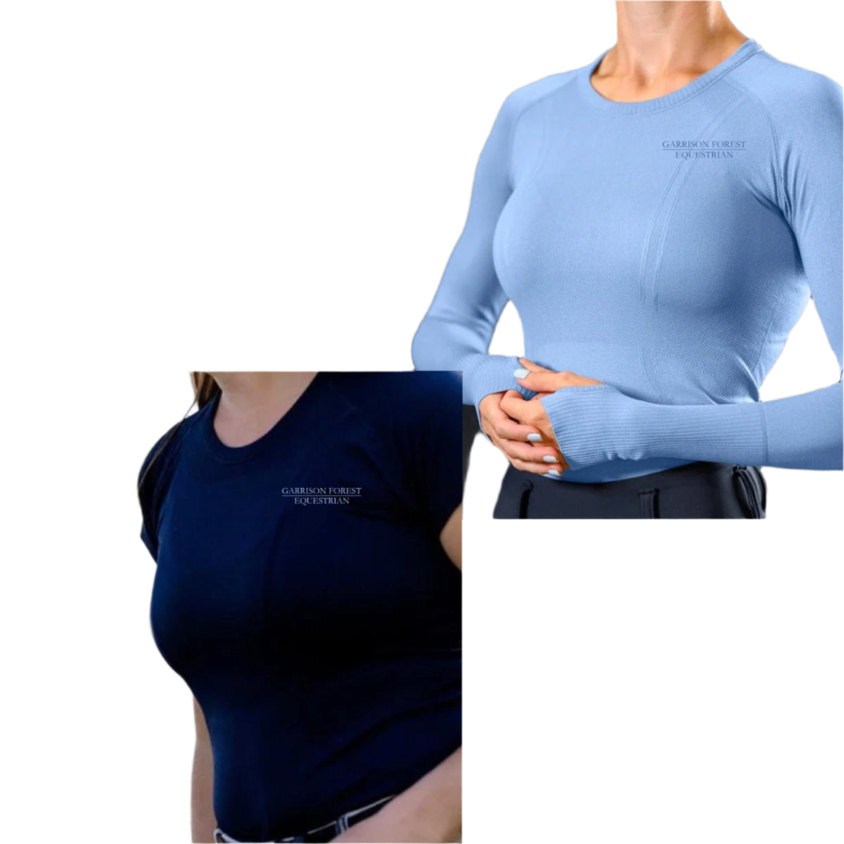 Equestrian Team Apparel Garrison Forest Equestrian Ladies Tech Shirt equestrian team apparel online tack store mobile tack store custom farm apparel custom show stable clothing equestrian lifestyle horse show clothing riding clothes horses equestrian tack store
