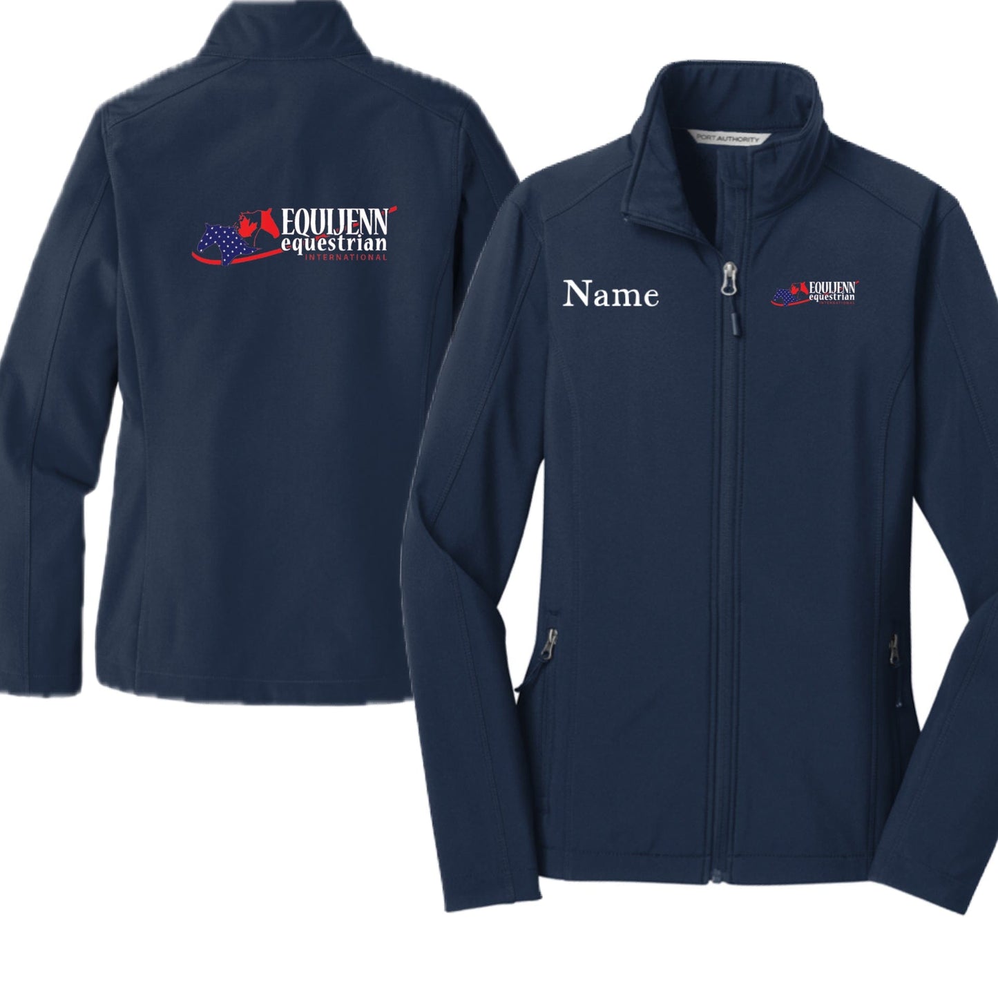 Equestrian Team Apparel XS / Ladies Equijenn Equestrian International - Shell Jacket equestrian team apparel online tack store mobile tack store custom farm apparel custom show stable clothing equestrian lifestyle horse show clothing riding clothes Equijenn Equestrian International - Shell Jacket horses equestrian tack store