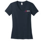Equestrian Team Apparel Navy / XS Equijenn Equestrian International - V neck tee equestrian team apparel online tack store mobile tack store custom farm apparel custom show stable clothing equestrian lifestyle horse show clothing riding clothes Equijenn Equestrian International - V neck tee horses equestrian tack store