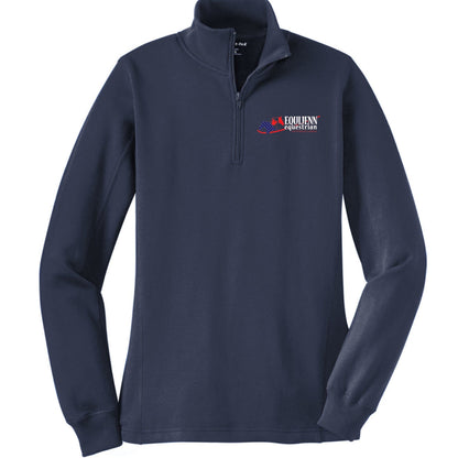 Equestrian Team Apparel Navy / XS / Ladies Equijenn Equestrian International - 1/4 Zip Sweatshirt equestrian team apparel online tack store mobile tack store custom farm apparel custom show stable clothing equestrian lifestyle horse show clothing riding clothes Equijenn Equestrian International - 1/4 Zip Sweatshirt horses equestrian tack store